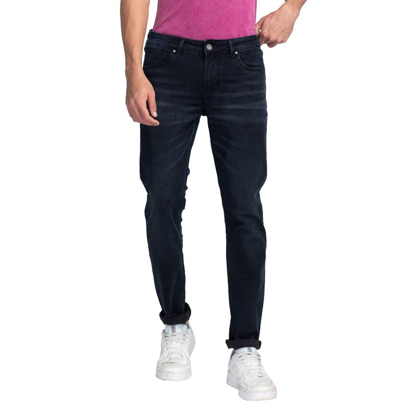 Being Human Men Slim Fit Denim Blue (38)